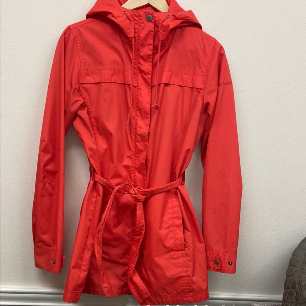 Columbia Women's Red Hooded Jacket